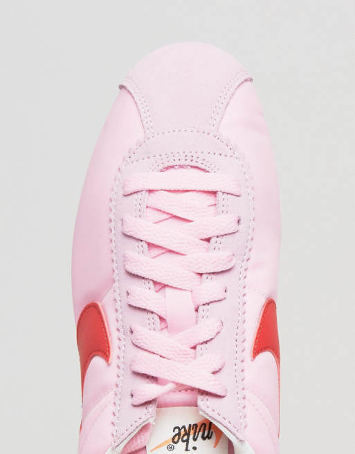 nike classic cortez trainers in retro leather nike classic cortez trainers in retro leather
