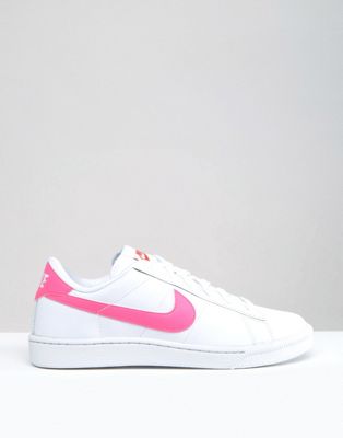 Nike Classic Court Royale Sneakers In White And Pink | ASOS