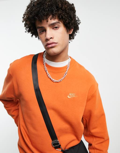 Rust nike sweatshirt clearance