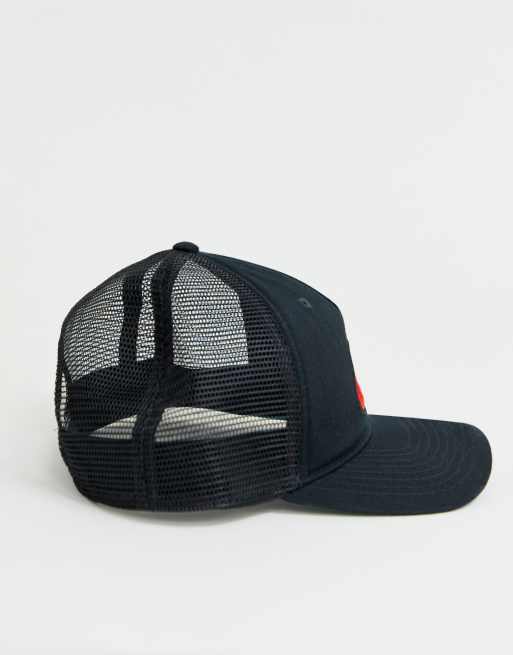 Black nike outlet trucker hat