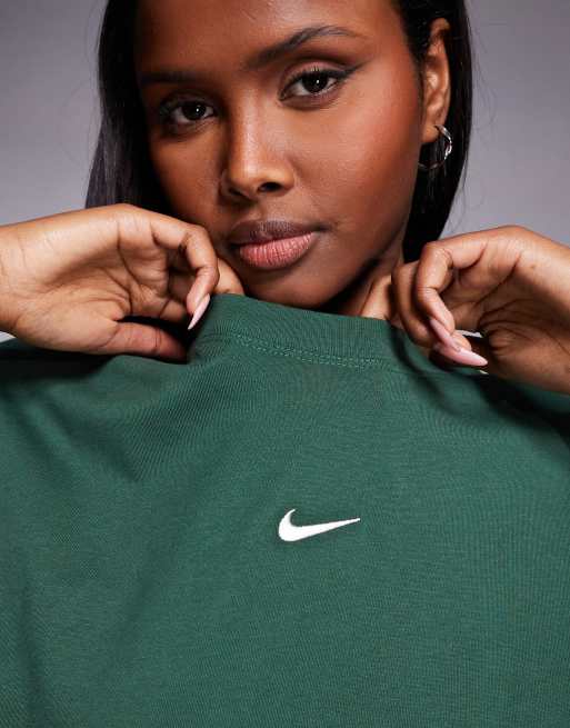 Nike – Classic – Oversize-T-Shirt in Grün, 2 von 4