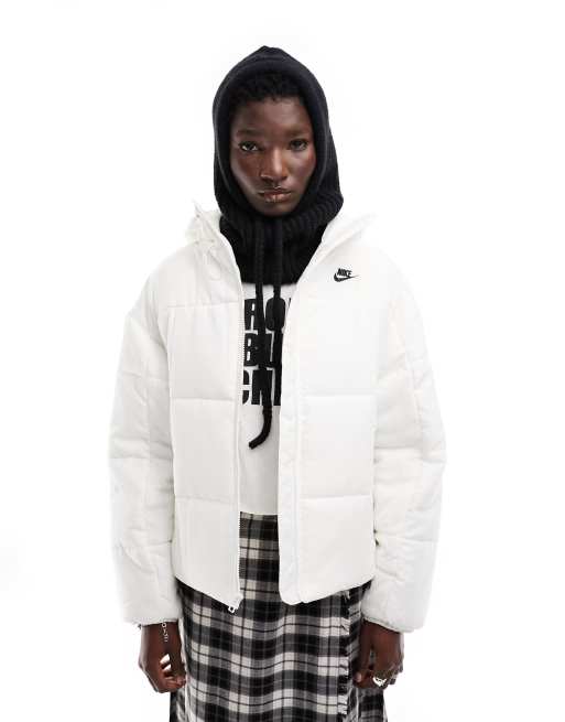 Nike best sale checkered jacket