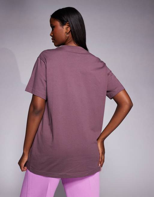 Nike - Classic - T-shirt oversize - Violet foncé, 3 de 4