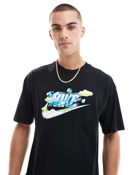 Nike Cloud graphic t-shirt in black - view 1