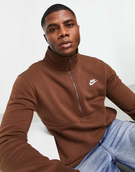 Sweat nike marron hot sale