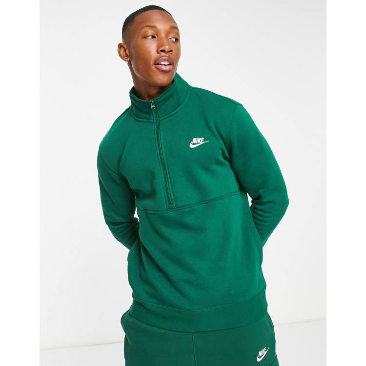 Nike half zip store jersey sweat