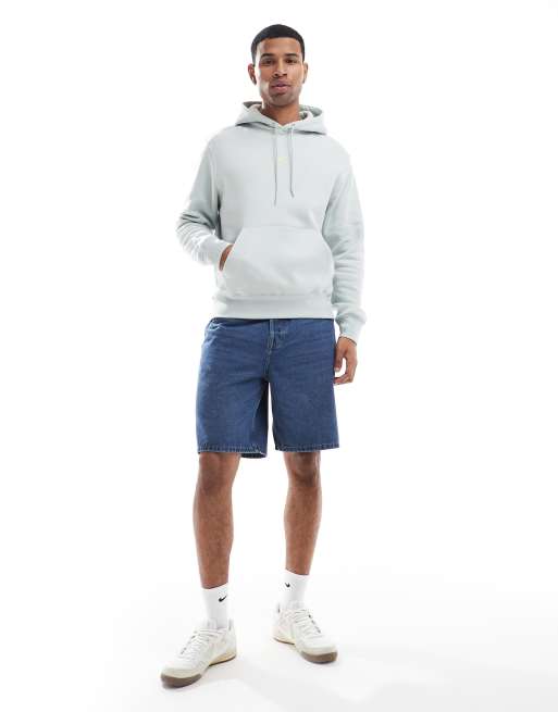 Nike Club Air Max Felpa color verde chiaro con cappuccio e