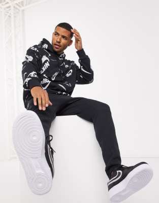 nike sweater logo all over