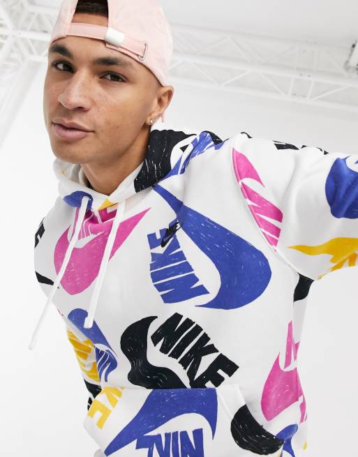 Nike colorful hoodie hot sale