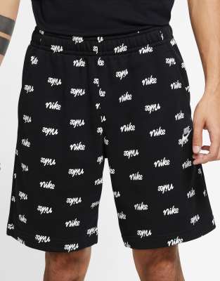 nike print all over shorts