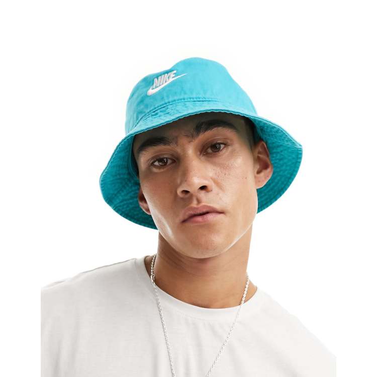 Nike – Club – Anglerhut in Blau-Türkis ASOS