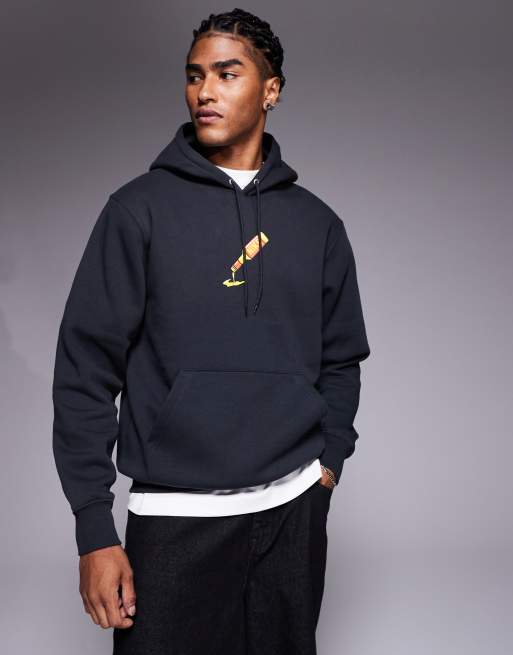 on Graphic Club Hoodie S ブラック Graphic Club Hoodie | Black | On United States