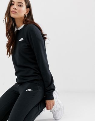 Nike Club Black Sweatpants | ASOS