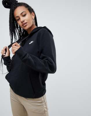 asos black hoodie womens