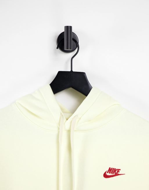 Nike – Club – Bluza z kapturem w kolorze mlecznej bieli, 4 z 4