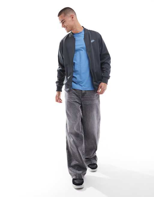 Nike embossed bomber jacket shop