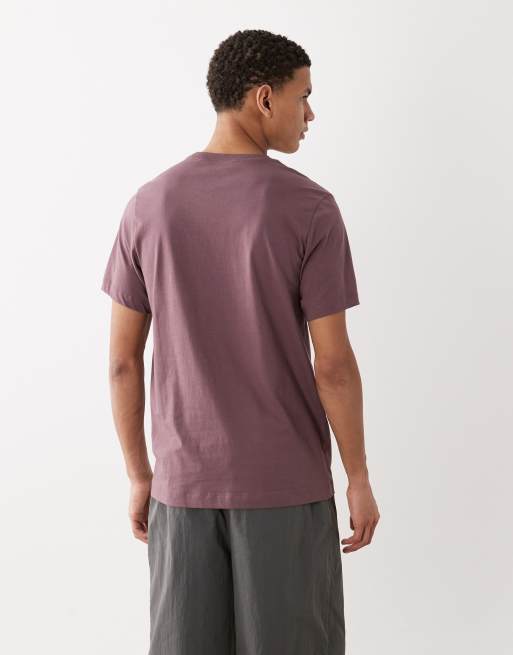 Nike – Club – Brun t-shirt, 5 av 5