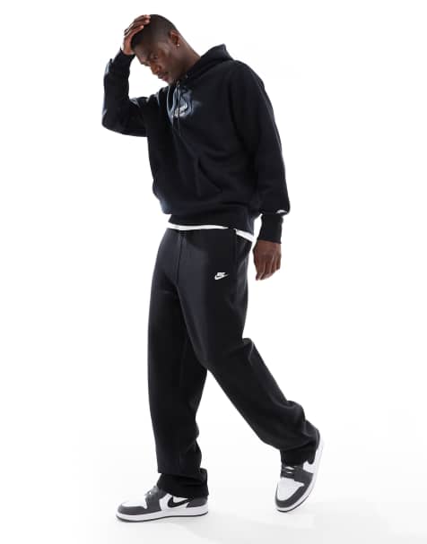 Nike Club bungie joggers in black - view 1