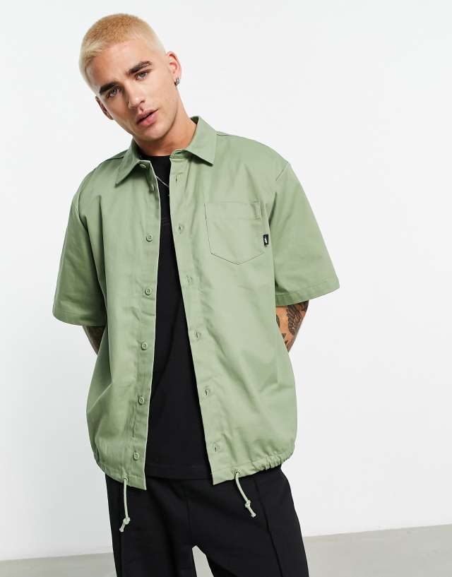 Nike Club button down polo in khaki