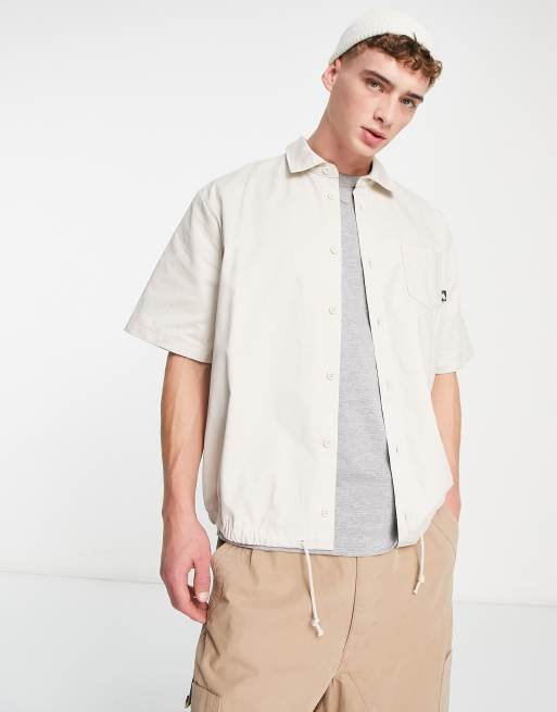 Dental Bliver til Inspiration Nike Club button down shirt in off-white | ASOS