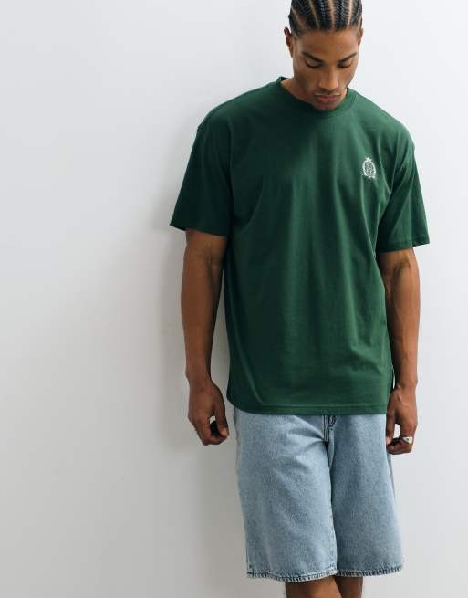 Nike Club camiseta con logo estampado en la espalda en verde, 3 de 9