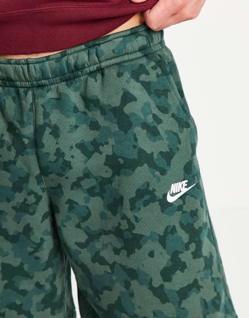 Nike club cheap camo shorts