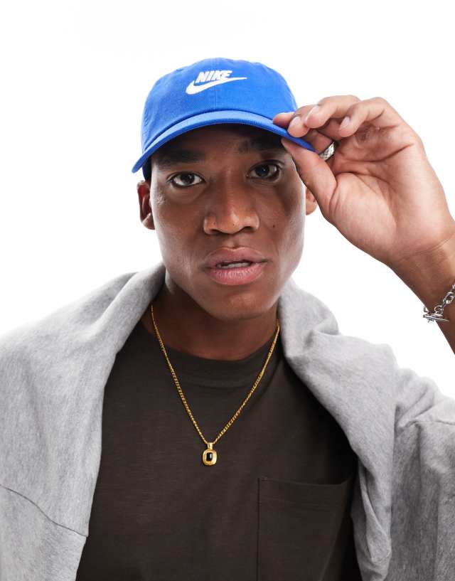 Nike - club cap in blue