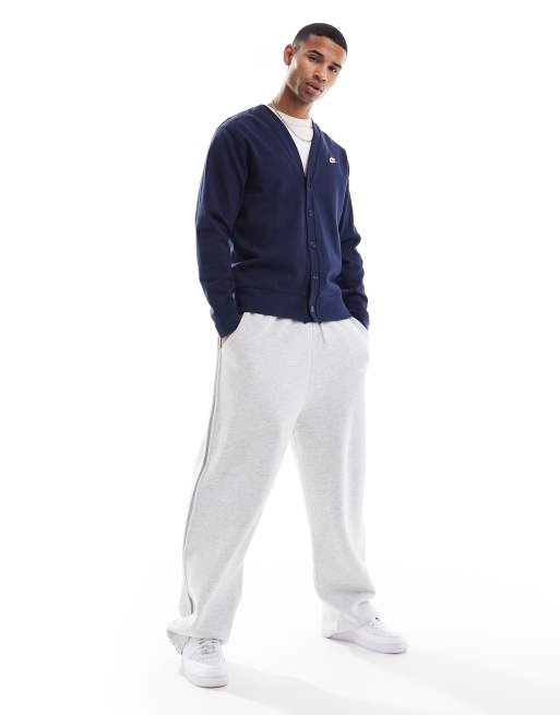 Nike Club cardigan in dark navy 