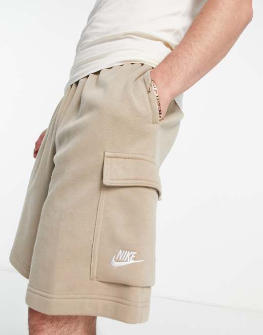 Beige nike shorts sale