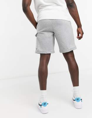 nike club shorts grey