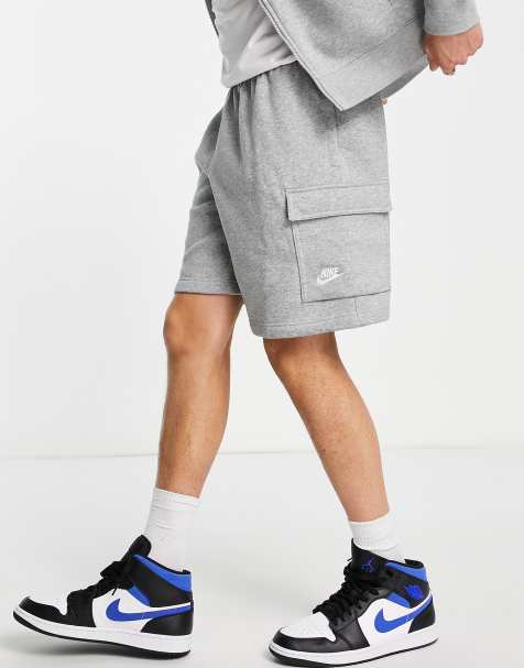 Nike Club cargo shorts in grey - view 1