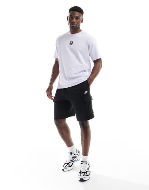 Nike – Club – Cargo-Shorts in Schwarz - view 1