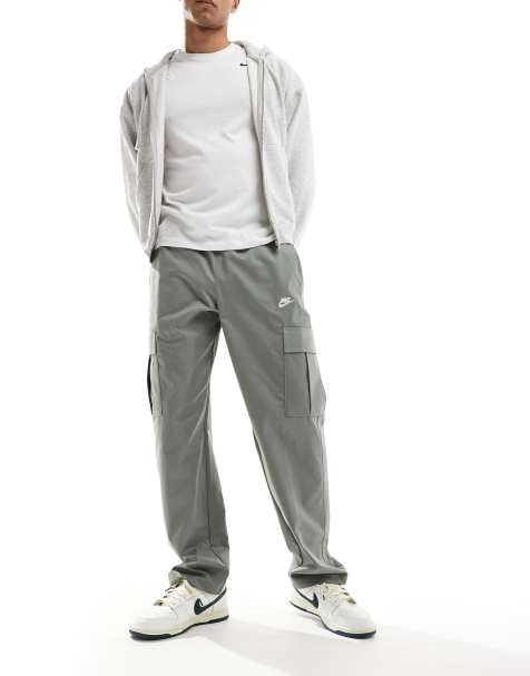 Nike Club cargo twill trouser in light khaki - view 1