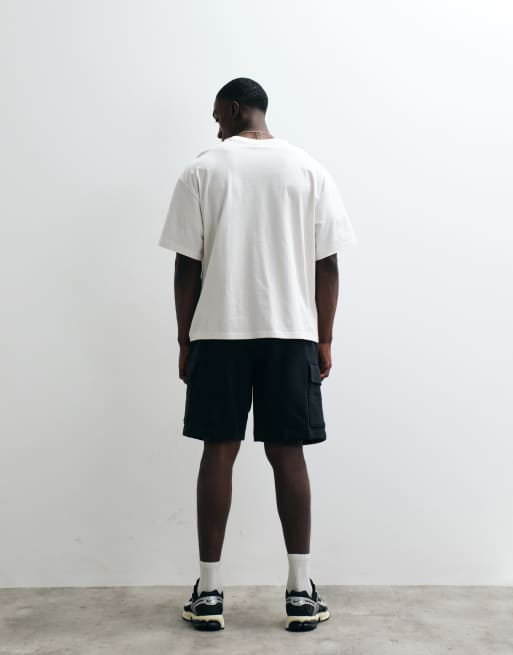 Nike - Club - Cargoshort van fleece in zwart, 5 van 5
