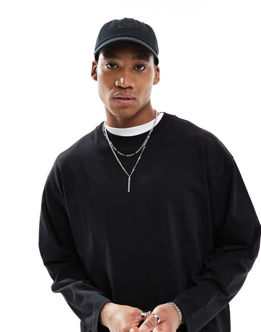 Nike - Club - Casquette à logo - Noir, 3 de 4