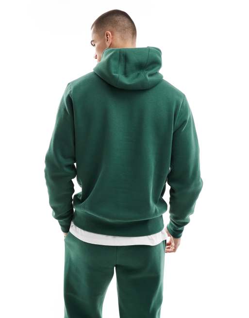 ★★送料無料★★NIKE CHENILLE LOGO FLEECE PULLOVER HOODIE Nike Club chenille logo hoodie in green | ASOS