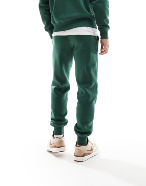 Nike Club chenille logo sweatpants in green