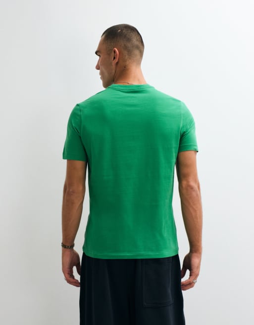 Nike Club chest logo t-shirt in green, 3 of 5