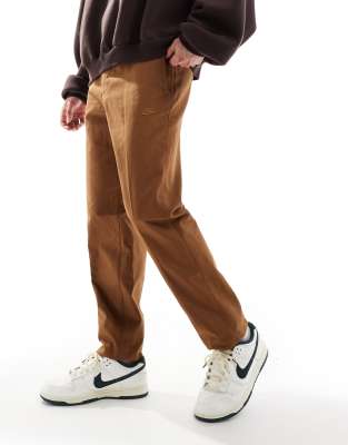 Nike Nike club chino trouser in brown