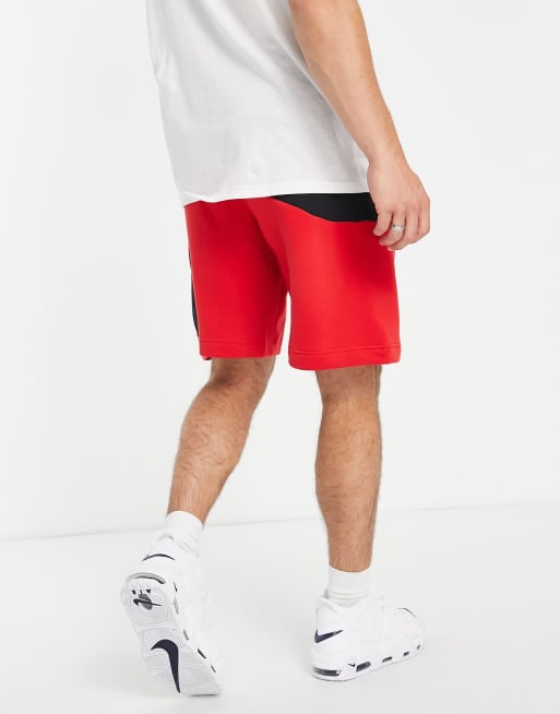 Reebok Iverson basketball shorts in white