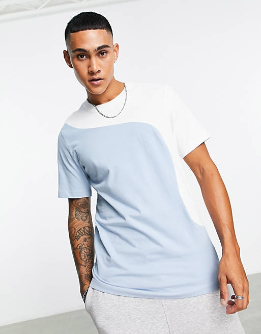 Nike Club Clash T-shirt blue/white | ASOS