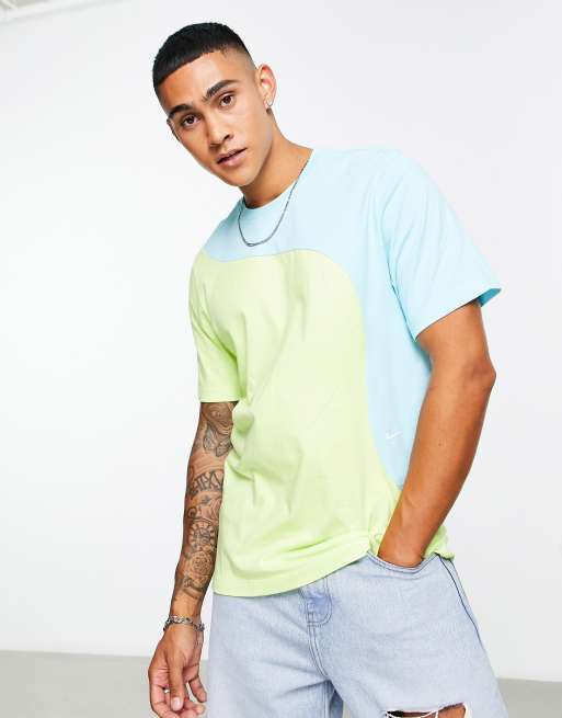 Nike color store block shirt