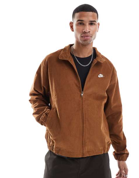 Nike - Club - Corduroy jack in bruin - view 1