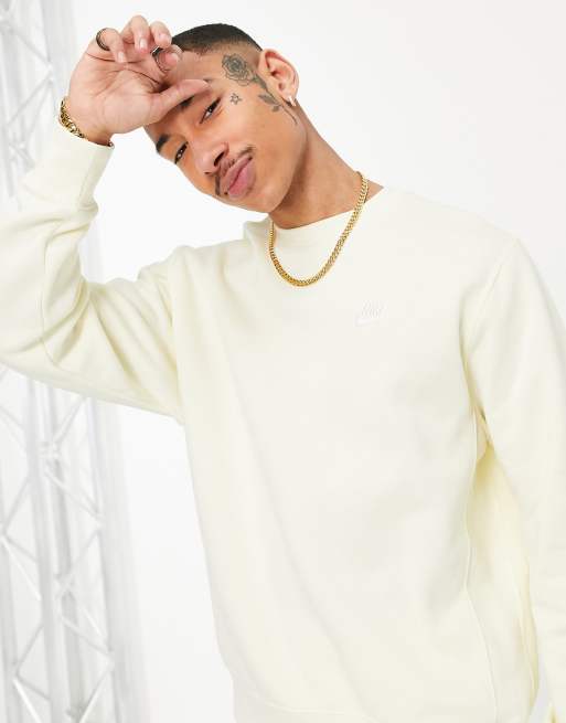 nike necklace crewneck