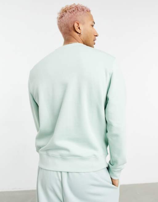 Nike club crew neck sweat in dusty green new arrivals