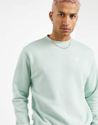 Nike Club crew neck sweat in dusty 