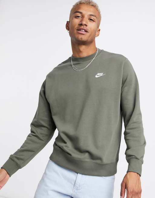 Khaki nike outlet sweatshirt