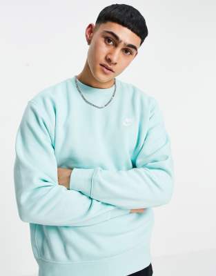 aqua nike sweatshirt