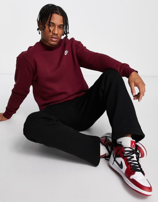 Nike beetroot sweatshirt sale