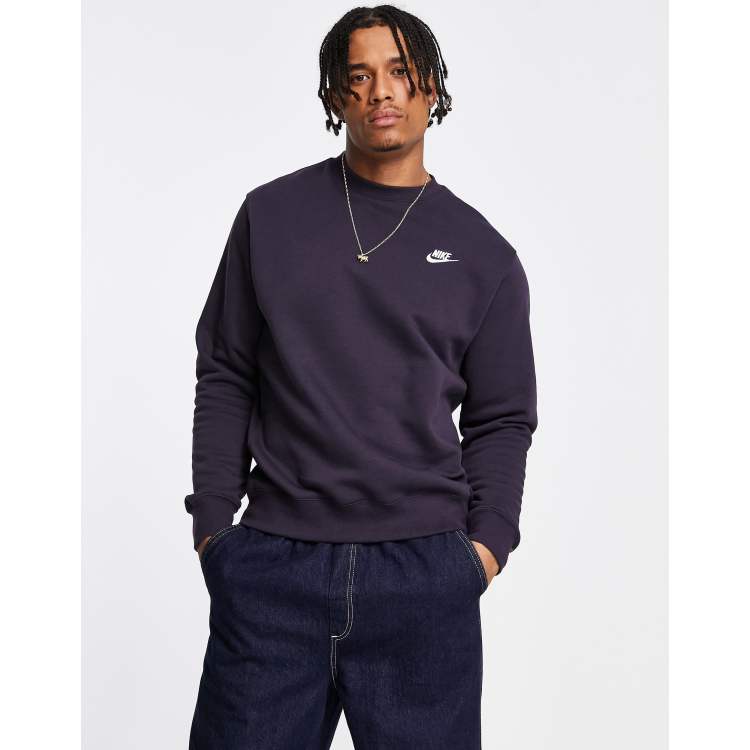 purple mens nike sweatshirt